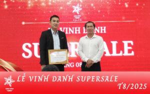 Lễ Vinh danh cá nhân có thành tích kinh doanh tháng 8