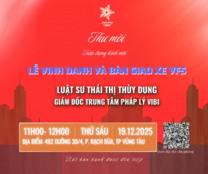 Cộng đồng “Làng” tổ chức Lễ vinh danh và bàn giao xe VF5